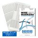 thumbnail image 1 of Libro de marcadores para cables Stranco Inc A-Z 0-15 de vinilo adhesivo, 1 of 4