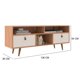 thumbnail image 4 of Rack Tv 55 Pulgadas 2 Puertas 3 Nichos Café - Blanco 785Cb, 4 of 4