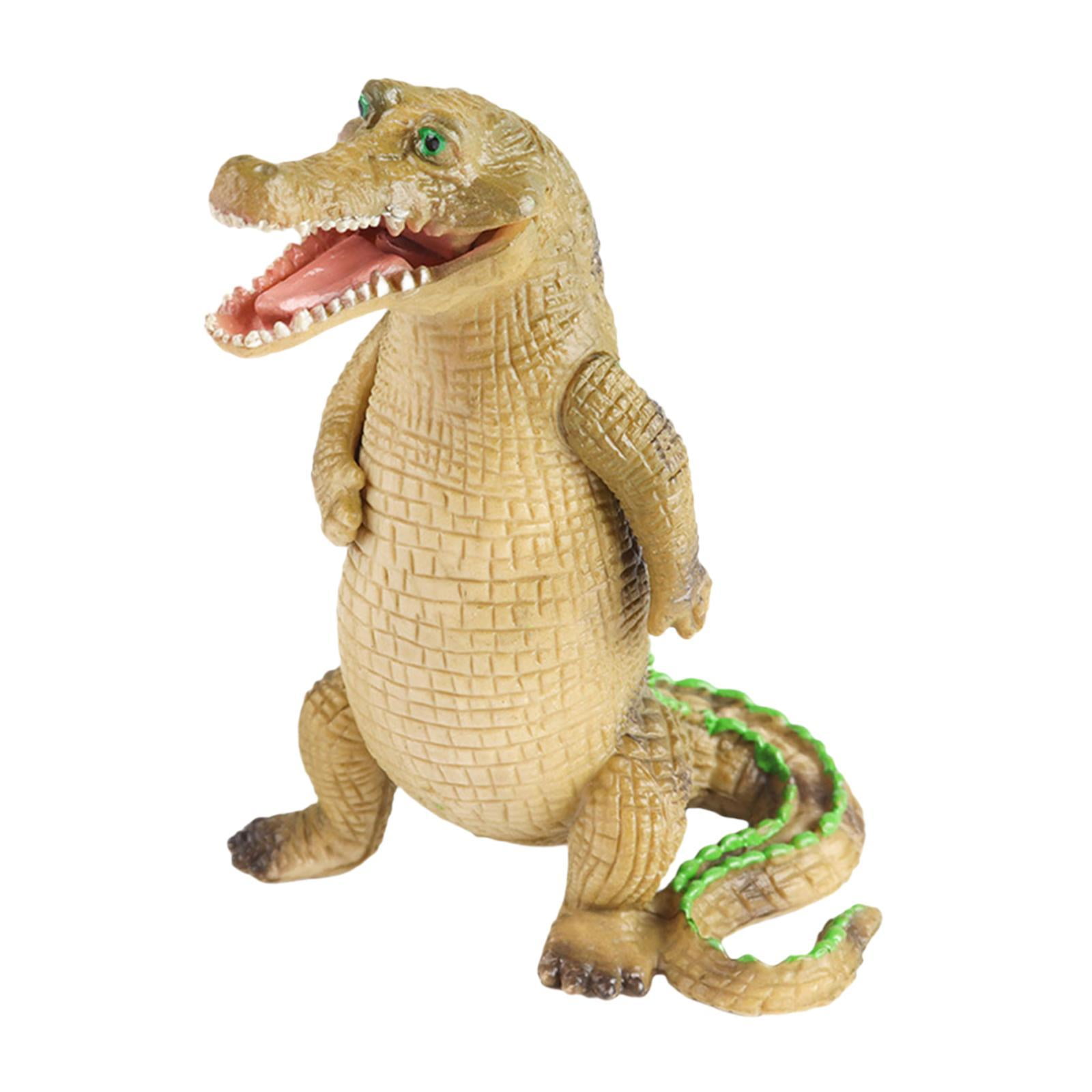 Bothyi - Figurina De Cocodrilo Figura De Juguete De Cocodrilo Para Niños Regalo De Cumpleaños Para Niños