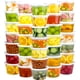 thumbnail image 1 of Contenedores de almacenamiento de alimentos Dipoo Deli, 16 oz, 60 juegos con tapas, 1 of 7