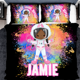 thumbnail image 1 of Juegos de cama para niñas con temática espacial, 1 of 3