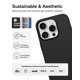 thumbnail image 3 of Funda de teléfono MOFT diseñada para iPhone 15 Pro de piel vegana, 3 of 7