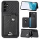 thumbnail image 4 of Funda Billetera Tejida para Samsung Galaxy A54 5G con Soporte y Tarjetero Negro, 4 of 4