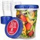 thumbnail image 1 of Juego de 8 envases de 950 ml para almacenar alimentos – Stock Your Home, 1 of 8