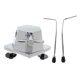 thumbnail image 4 of Soporte De Montaje De Tambor De Piso Tom Con Accesorios De Reemplazo De Patas De Tambor Tom De 2 Piezas, 4 of 6