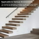 thumbnail image 4 of 1m Pasamanos De Acero Inoxidable 304,pasamanos Para Escaleras,100cm Plateado, φ 4cm, 4 of 7
