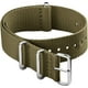 thumbnail image 1 of Correa de reloj de nailon NATO con velcro de repuesto resistente al agua, 1 of 5