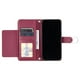 thumbnail image 3 of Funda tipo billetera FOXDOCK para Xiaomi Redmi Note 9 4G – Tapa abatible con correa para mujer, 3 of 5