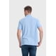 thumbnail image 3 of Polera Hombre Básica Piqué Celeste, 3 of 5