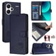 thumbnail image 1 of Funda tipo cartera FOXDOCK para Xiaomi Redmi Note 13 pro plus 5G con soporte, ranuras, RFID, diseño de gato, 1 of 5