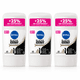thumbnail image 1 of Pack Desodorante Nivea Toque Seda Mujer Barra X3 54g, 1 of 3