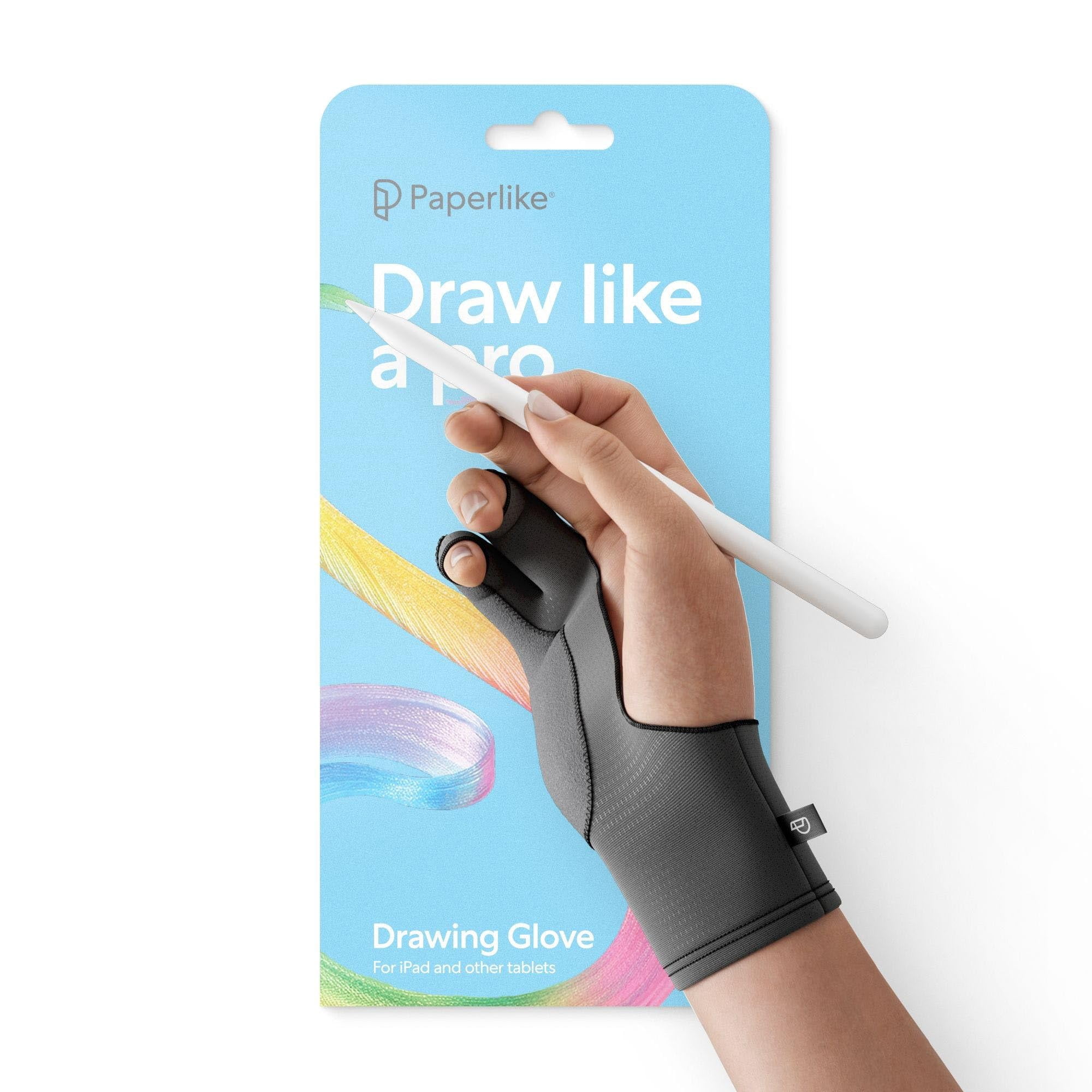 Guante Para Dibujar Paperlike Para Ipad - Guante Para Artistas Para Dibujar En Tablets (mano Derecha E Izquierda; 3 Tallas: S, M, L)