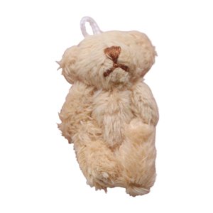 Bothyi - Muñeco De Peluche En Miniatura, Oso Caqui Para Casa De Muñecas A Escala 1/12, Para Cafeterías, Cocina, Sala De Estar