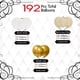 thumbnail image 3 of Kit de arco de globos A Archloon de 192 piezas, blanco, arena y dorado, 3 of 9