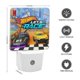 thumbnail image 2 of Hot Wheels: ¡A Correr! Luz nocturna LED con sensor de anochecer a amanecer para dormitorio, baño, pasillo, escaleras - Lámpara LED nocturna de enchufe, 0.5W - 1 pieza, 2 of 6