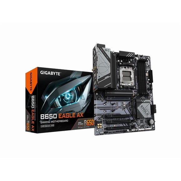 Intel B650 Eagle AX AM5 ATX DDR5 Triple M.2 PCIe 5.0 USB 3.2 Gen2x2 Type-C AMD Wi-Fi 6E Realtek GbE LAN