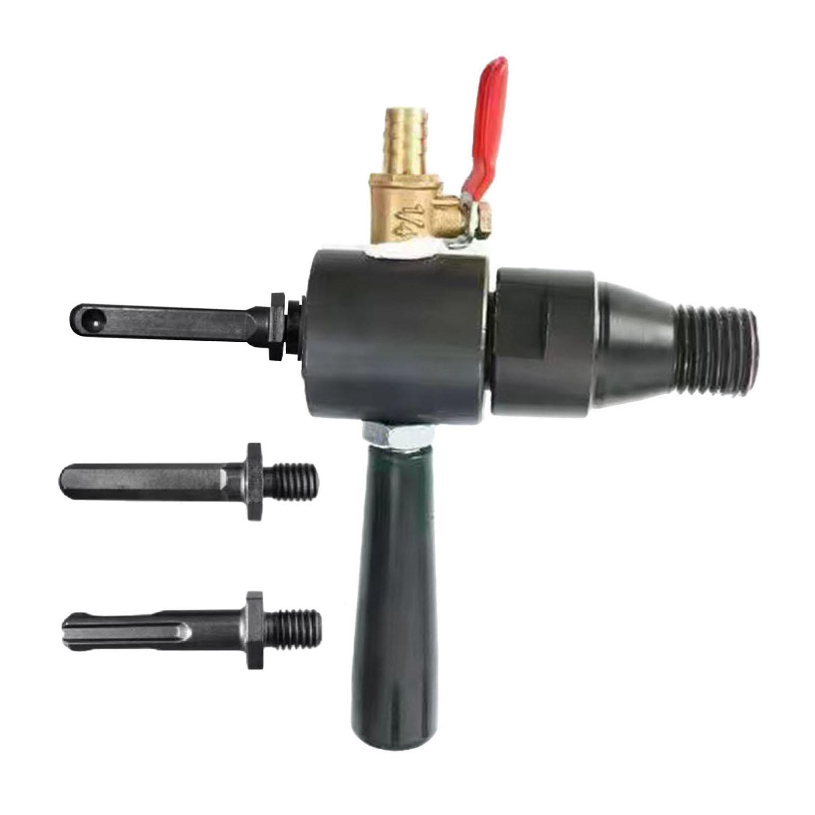 Magideal - Conversión De Biela De Taladro De Agua, Convertidores De Taladro De Agua, Alta Resistencia, Conexión A Manguera Para La Mayoría De Taladros Eléctricos 3 Piezas