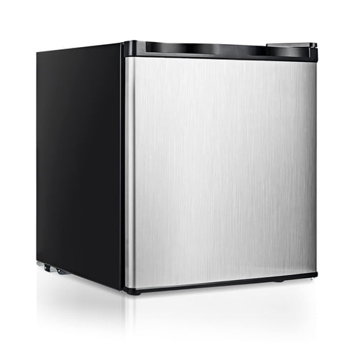 Congelador Vertical Nafort Compact De Acero Inoxidable De 32 Litros Y 1.1 Pies Cúbicos