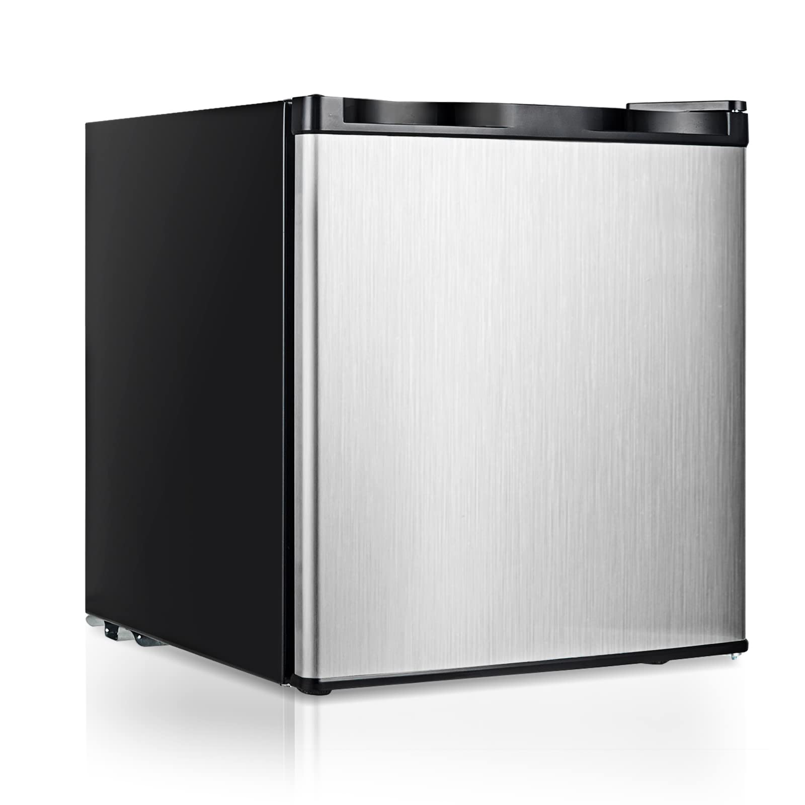 Congelador Vertical Nafort Compact De Acero Inoxidable De 32 Litros Y 1.1 Pies Cúbicos