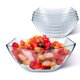 thumbnail image 1 of Tazones Cuadrados Transparentes 16 oz (473 ml) Pack de 4 – Stock Your Home, 1 of 7