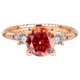 thumbnail image 1 of Anillos de Moissanita de 2 Uds Azul/rojo/rosa Color D Claridad VVS1 Anillos de Diamante para Mujer Anillos de Compromiso de Moissanita de Plata Esterlina S925 con Certificado, 1 of 9