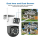 thumbnail image 2 of Camara De Seguridad Doble Ip66 2 Antena Wi-fi 360° App Icsee, 2 of 2