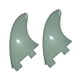 thumbnail image 3 of 2x aletas para tabla de surf, tabla de surf, timón trasero, duradero para Stand up Paddleboard, canoa, deportes acuáticos, accesorios para Longboard, 3 of 5