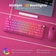 thumbnail image 4 of Teclado Mecánico RK R65 Berry Red 65% RGB Español RK, 4 of 6