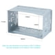 thumbnail image 2 of Estuche universal para estéreo de coche con doble DIN y marco Soundway, 2 of 8