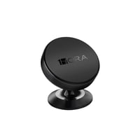 1Hora - Soporte Celular Auto Porta Magnético Fijo Adherible Negro