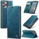thumbnail image 1 of CaseMe Funda de Cuero para iPhone 16 Pro Max, Funda de Cuero Tipo Billetera con Tarjetero, Cierre Magnético, a Prueba de Golpes, Soporte, Funda Protectora para iPhone 16 Pro Max, Azul, 1 of 12