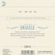 thumbnail image 2 of Set Cuerdas Ukelele Tenor Low G EJ99TLG Daddario, 2 of 2
