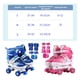 thumbnail image 2 of Patines 4 Ruedas Ajustables Niños Niñas Proteccion L Rosa, 2 of 12