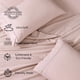 thumbnail image 4 of Juego de sábanas LANE LINEN para cama de tamaño completo, 100% algodón orgánico, 4 of 9