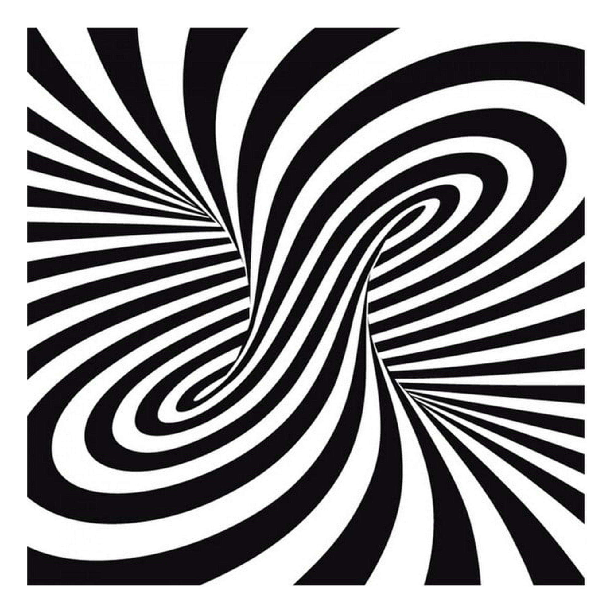 Rienda Libre Graphics - Decomural 3d Illusion Stripe Retro Ws-16256