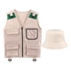 thumbnail image 3 of Chaleco Y Sombrero De Carga Para Niños Explorer Para Niños Pequeños Park Ranger Zoo Keeper, 3 of 3