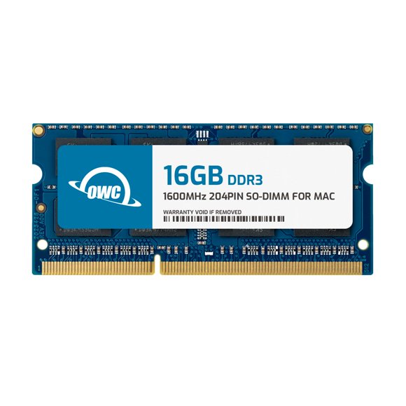 Memoria OWC 16 GB DDR3 1600 MHz SO‑DIMM