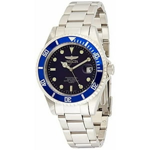 Invicta Men'S Pro Diver 37.5Mm Reloj De Cuarzo De Acero Inoxidable Con Bisel De Borde De M