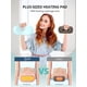thumbnail image 2 of Almohadilla térmica Slimpal para calambres menstruales, color azul claro eléctrico, 2 of 7