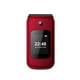 thumbnail image 2 of Telefono Celular Senior Tipo Almeja 3G Rojo Shell Shape 8091 Mlab, 2 of 6