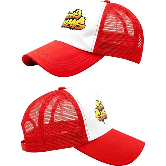 Gorra Trucker Subway Surfers Jake Roja y Blanca