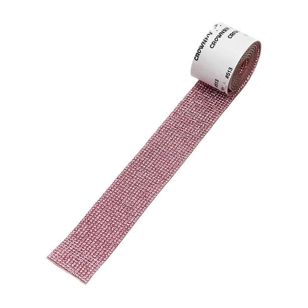 1yard/roll Sparkling Rhinestone Ribbon for DIY Crafts and Phone Decoration - Self-Adhesive and Easy to Apply