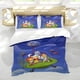 thumbnail image 5 of Los Supersónicos Conjunto de sábanas temático, trío de piezas, cómodo y amigable con la piel, diseño único, regalo de decoración para el hogar para familiares, amigos y fans,173cm *218cm, 5 of 6