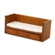 thumbnail image 4 of Cama Individual De Casa De Muñecas 1/12 Con Cajón De Almacenamiento Para Muebles De Regalo De Juegos De Rol Marrón, 4 of 5