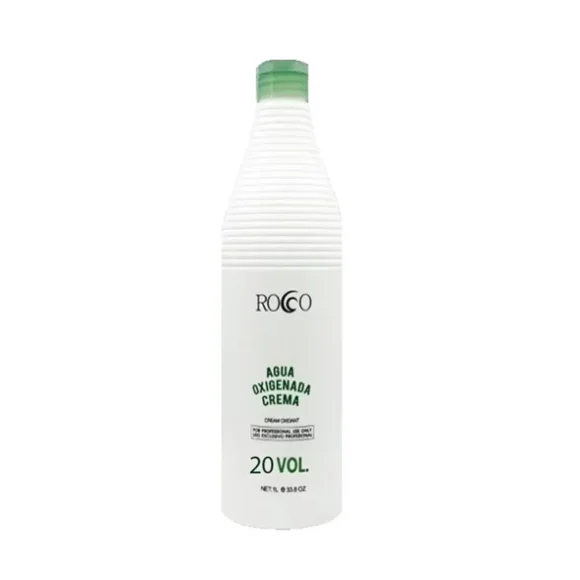Rocco Agua Oxigenada En Crema 20 Vol 1 Litro