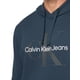 thumbnail image 3 of Sudadera con capucha Calvin Klein para hombre, con el logotipo del monograma, mezcla de algodón, 3 of 3