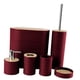 thumbnail image 5 of 6 Uds Accesorios De Ba?o Cepillo De Inodoro Portátil Para Dormitorio Hogar Granja Rojo, 5 of 5