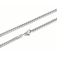 Fershop - Cadena Acero Miami Cuban 3 Mm 50 Cm