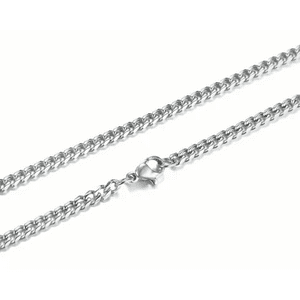 Fershop - Cadena Acero Miami Cuban 3 Mm 60 Cm