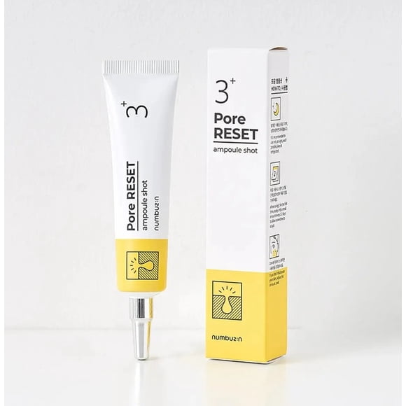 Numbuzin 3 Pore Reset Ampoule Shot Momento De Aplicación Noche Tipo De Piel Todo Tipo De Piel